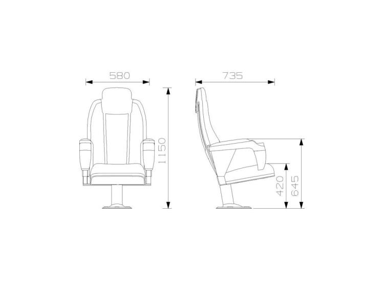 Nova P10 Sinema Koltuğu