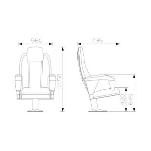 Nova P10 Sinema Koltuğu